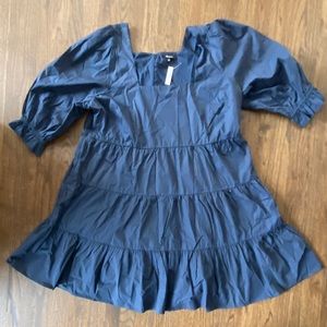 NWT Madewell blue cotton dress size women’s plus size 20W.